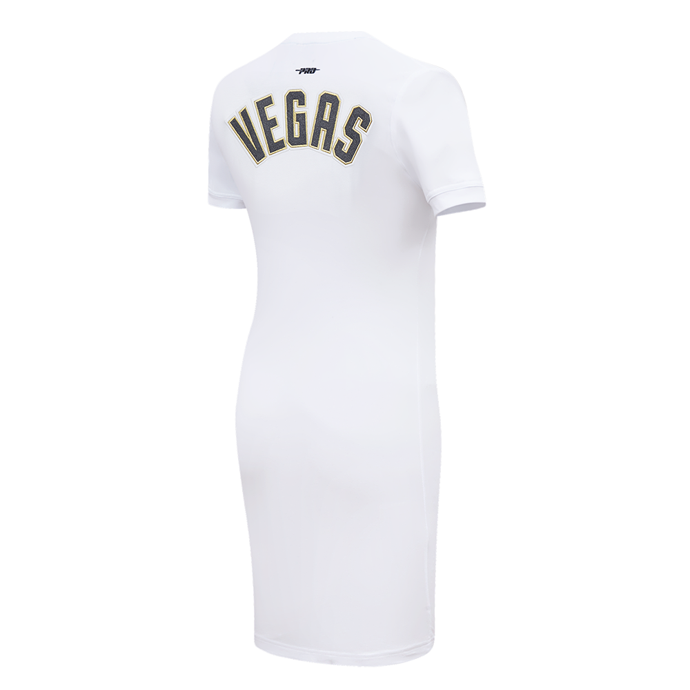NHL VEGAS GOLDEN KNIGHTS CLASSIC ROBE MOULANTE POUR FEMME (BLANC)