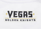 NHL VEGAS GOLDEN KNIGHTS CLASSIC CHANDAIL À COL ROND EN MOLLETON POUR FEMME (BLANC)
