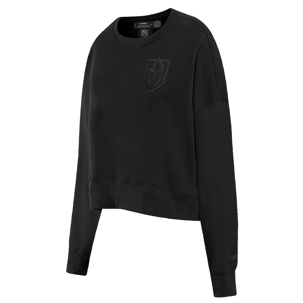 NHL VEGAS GOLDEN KNIGHTS NEUTRAL WOMEN'S CREWNECK (BLACK)