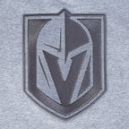 NHL VEGAS GOLDEN KNIGHTS REVERSE FRENCH TERRY WOMEN'S FLC CREWNECK (DARK HEATHER GRAY)