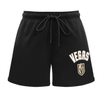 NHL VEGAS GOLDEN KNIGHTS CLASSIC SHORT EN MOLLETON POUR FEMME (NOIR)
