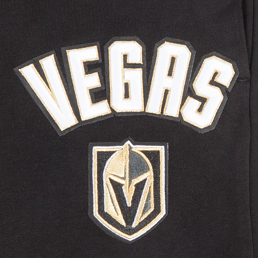 NHL VEGAS GOLDEN KNIGHTS CLASSIC SHORT EN MOLLETON POUR FEMME (NOIR)