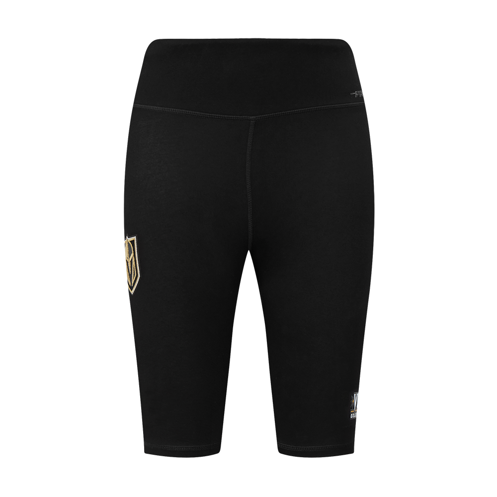 NHL VEGAS GOLDEN KNIGHTS CLASSIC WOMEN'S COTTON BIKE SHORT (BLACK)
