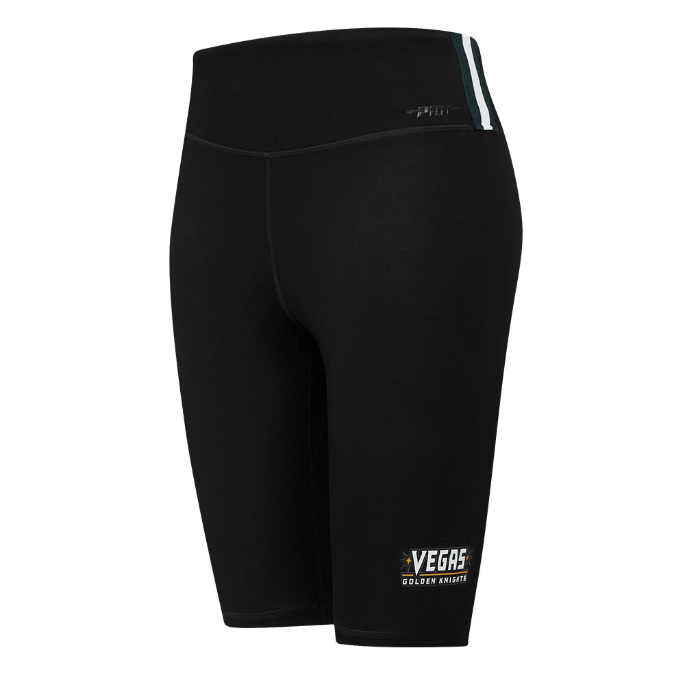 NHL VEGAS GOLDEN KNIGHTS CLASSIC WOMEN'S COTTON BIKE SHORT (BLACK)