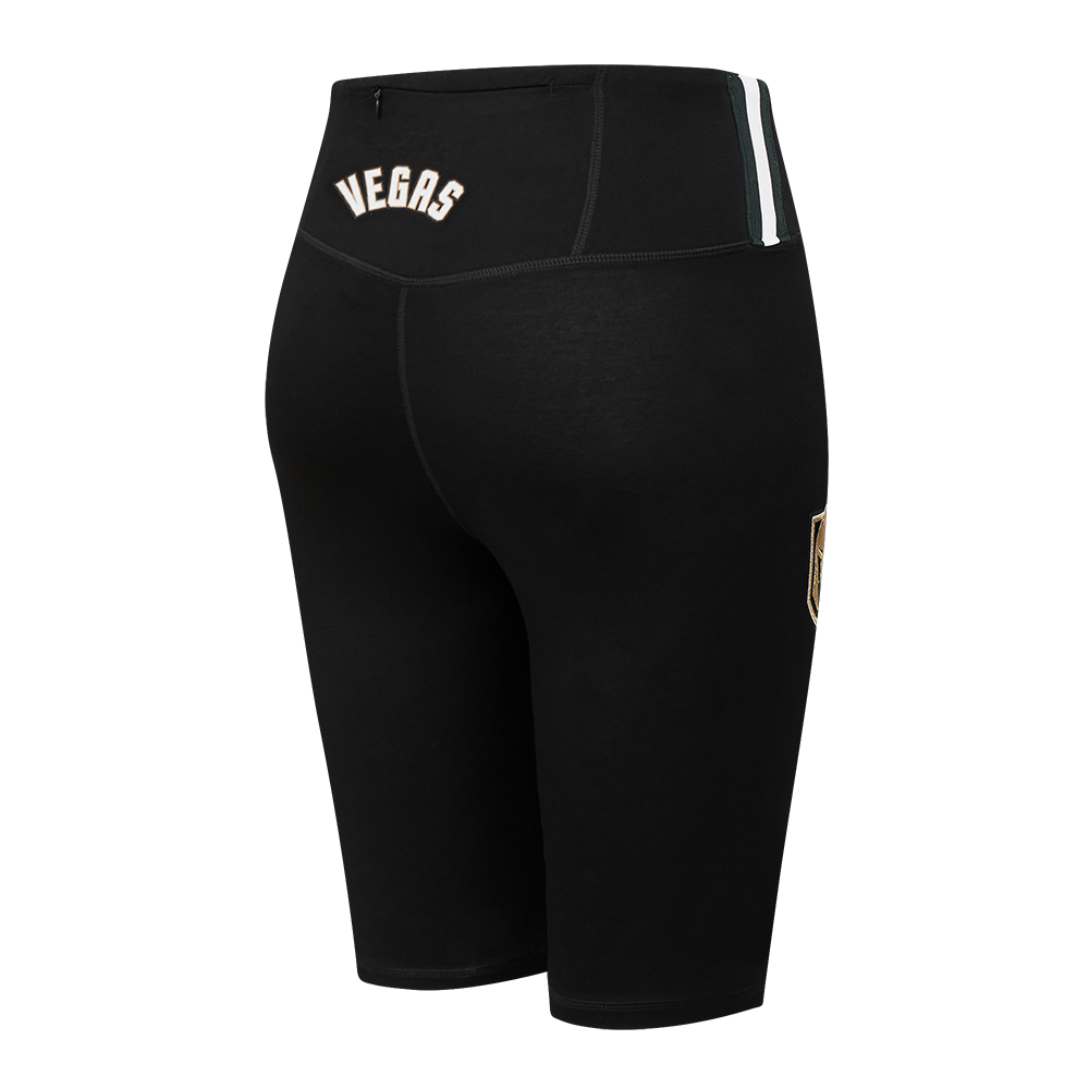 NHL VEGAS GOLDEN KNIGHTS CLASSIC WOMEN'S COTTON BIKE SHORT (BLACK)
