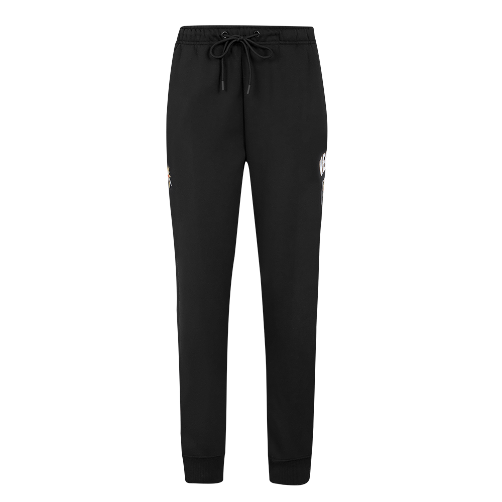 NHL VEGAS GOLDEN KNIGHTS CLASSIC PANTALON OUATÉ EN MOLLETON POUR FEMME (NOIR)