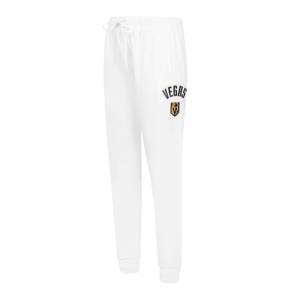 NHL VEGAS GOLDEN KNIGHTS CLASSIC WOMEN'S FLEECE SWEATPANT (WHITE)