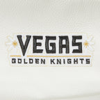 NHL VEGAS GOLDEN KNIGHTS CLASSIC BLOUSON COLLÉGIAL EN LAINE POUR FEMME (NOIR/BLANC)