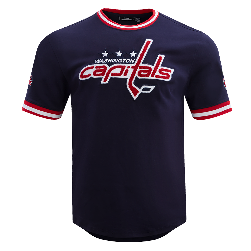NHL WASHINGTON CAPITALS CLASSIC CHENILLE MEN'S JERSEY (MIDNIGHT NAVY/RED)