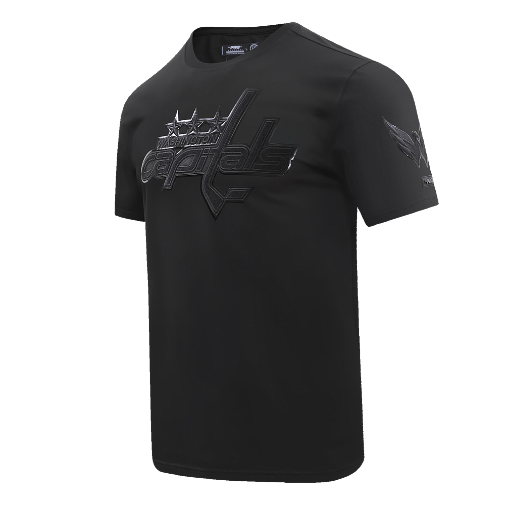 NHL WASHINGTON CAPITALS CLASSIC 3BK MEN'S TEE (TRIPLE BLACK)