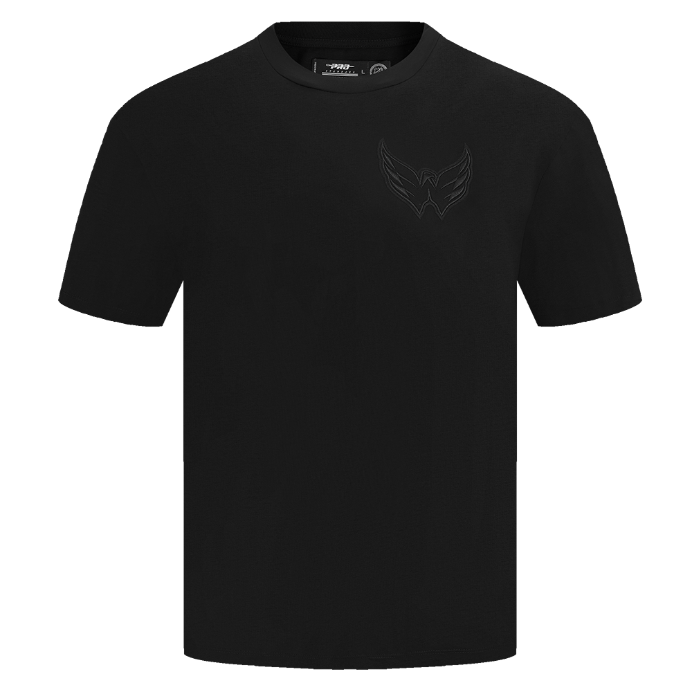 NHL WASHINGTON CAPITALS NEUTRAL MEN'S  CJ DROP SHOULDER TEE (BLACK)