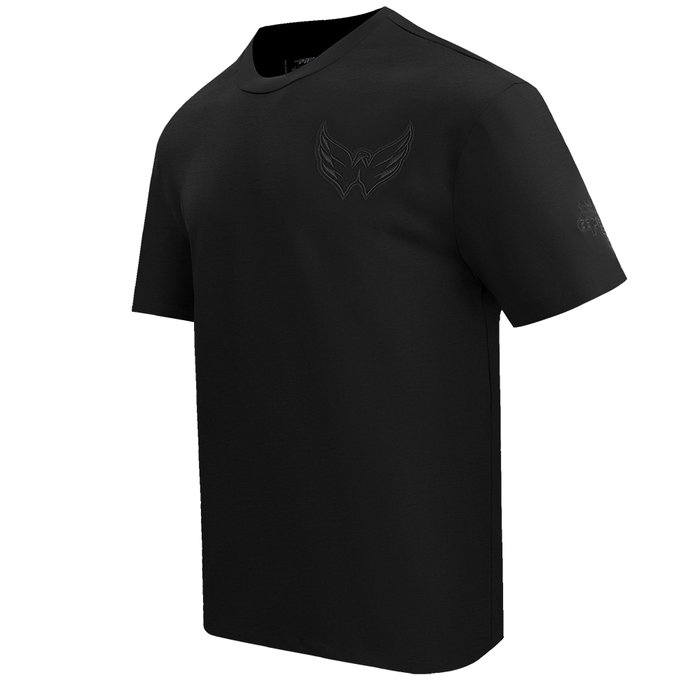 NHL WASHINGTON CAPITALS NEUTRAL MEN'S  CJ DROP SHOULDER TEE (BLACK)