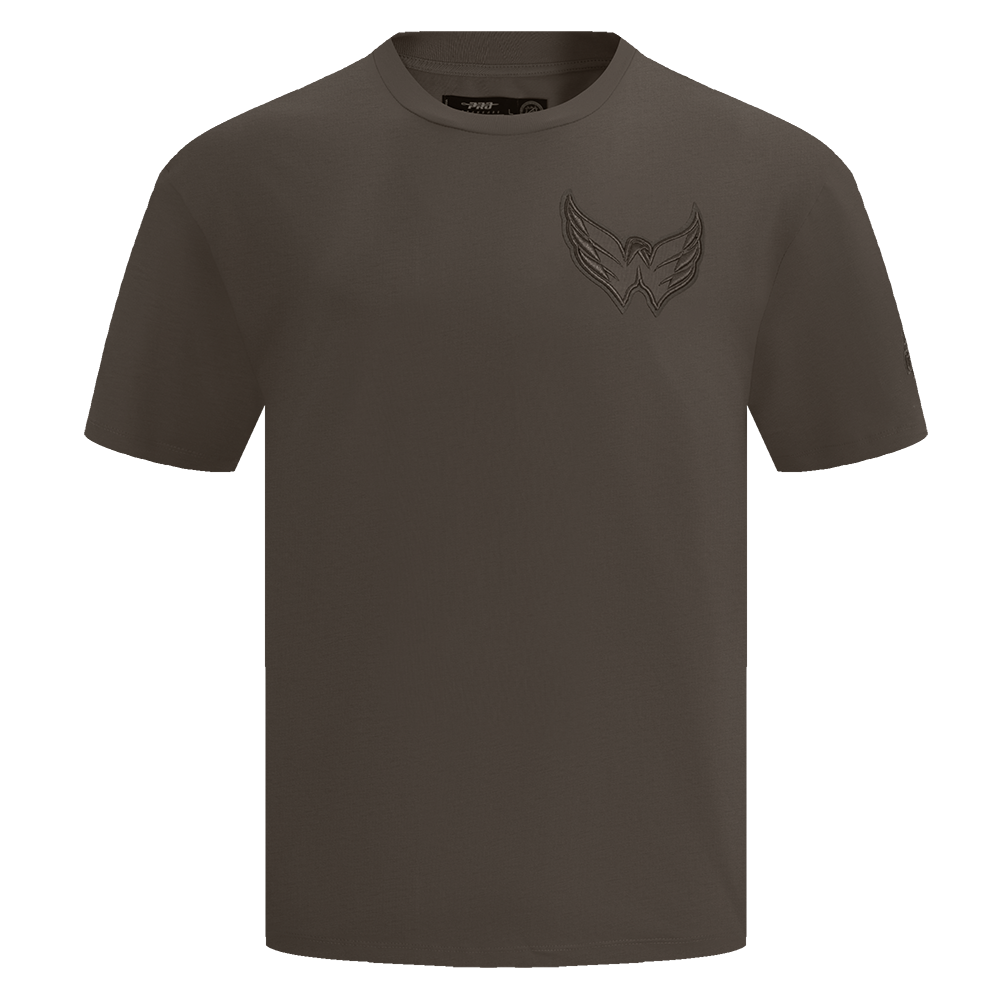 NHL WASHINGTON CAPITALS NEUTRAL MEN'S CJ DROP SHOULDER TEE (DARK TAUPE)
