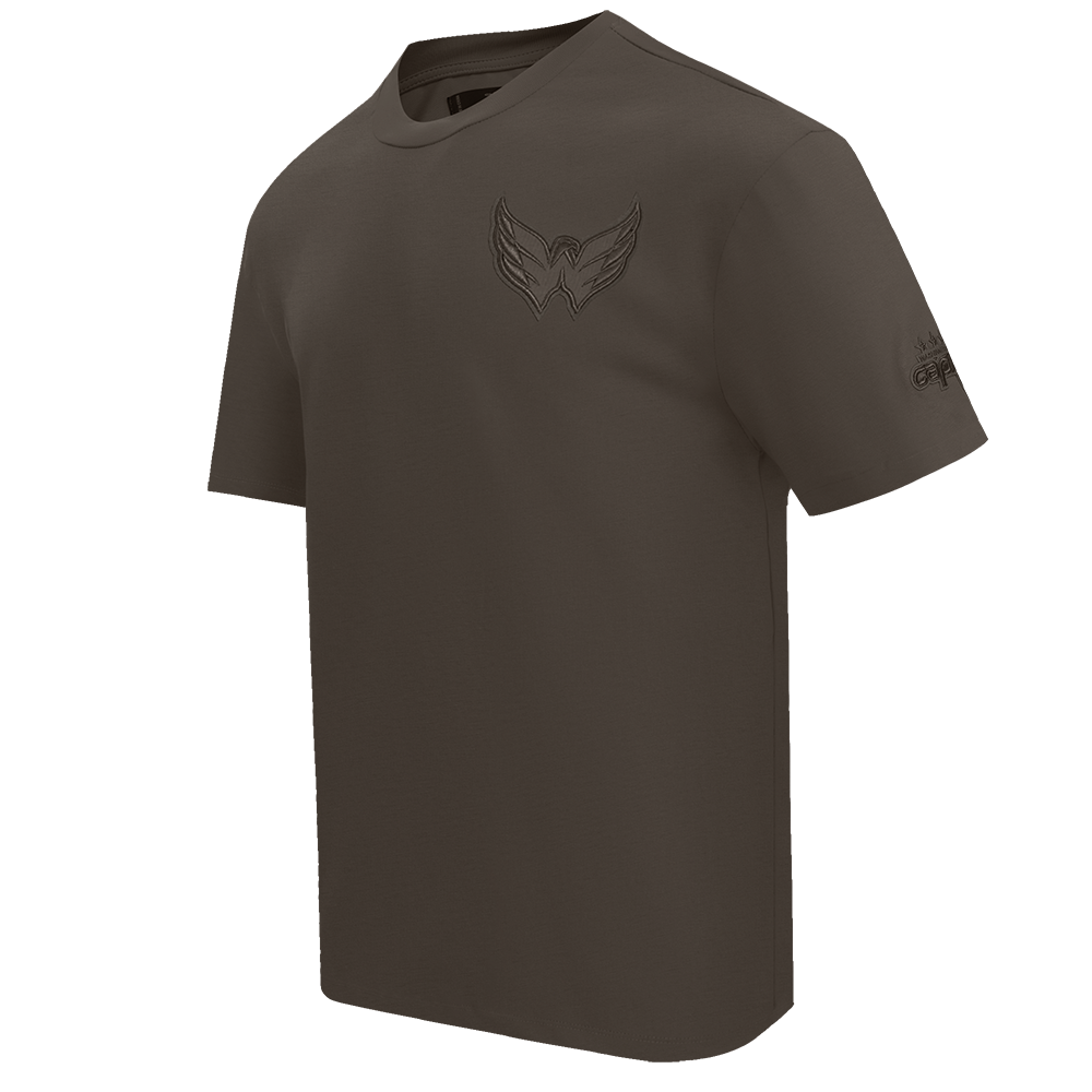 NHL WASHINGTON CAPITALS NEUTRAL MEN'S CJ DROP SHOULDER TEE (DARK TAUPE)