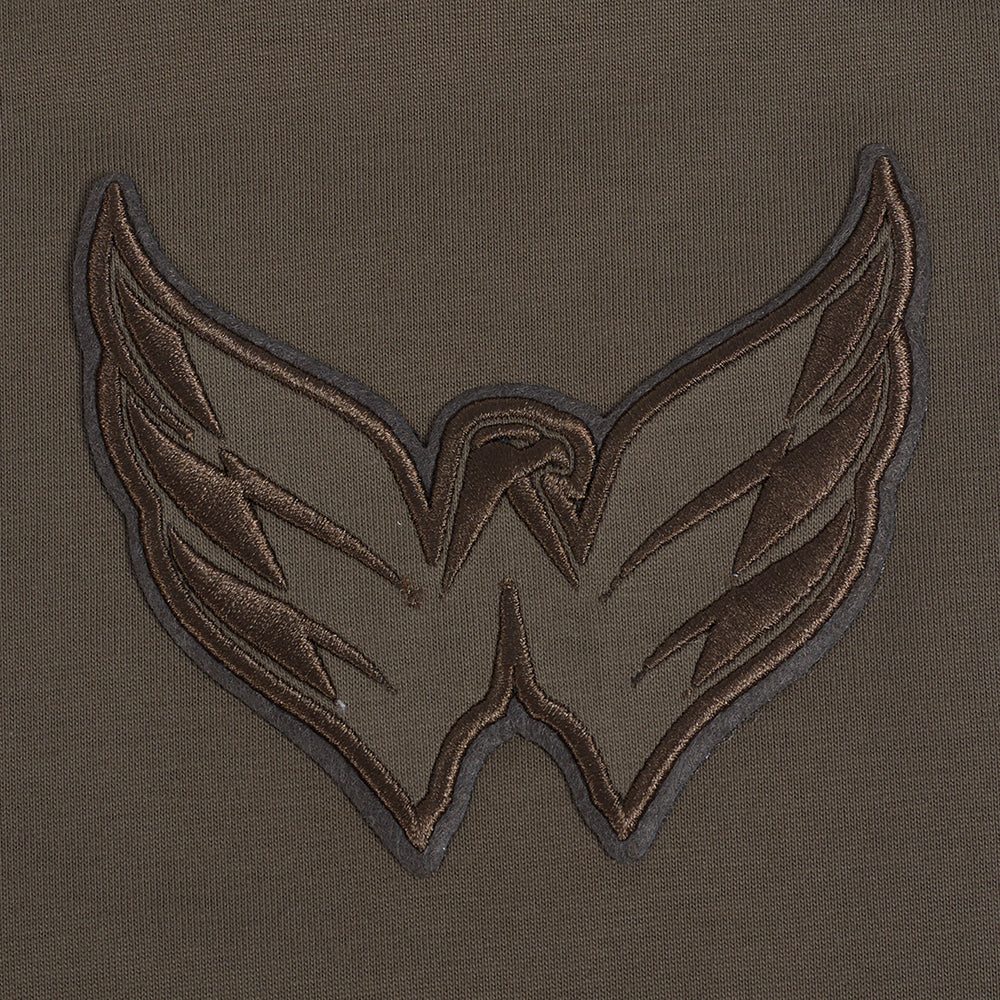NHL WASHINGTON CAPITALS NEUTRAL MEN'S CJ DROP SHOULDER TEE (DARK TAUPE)