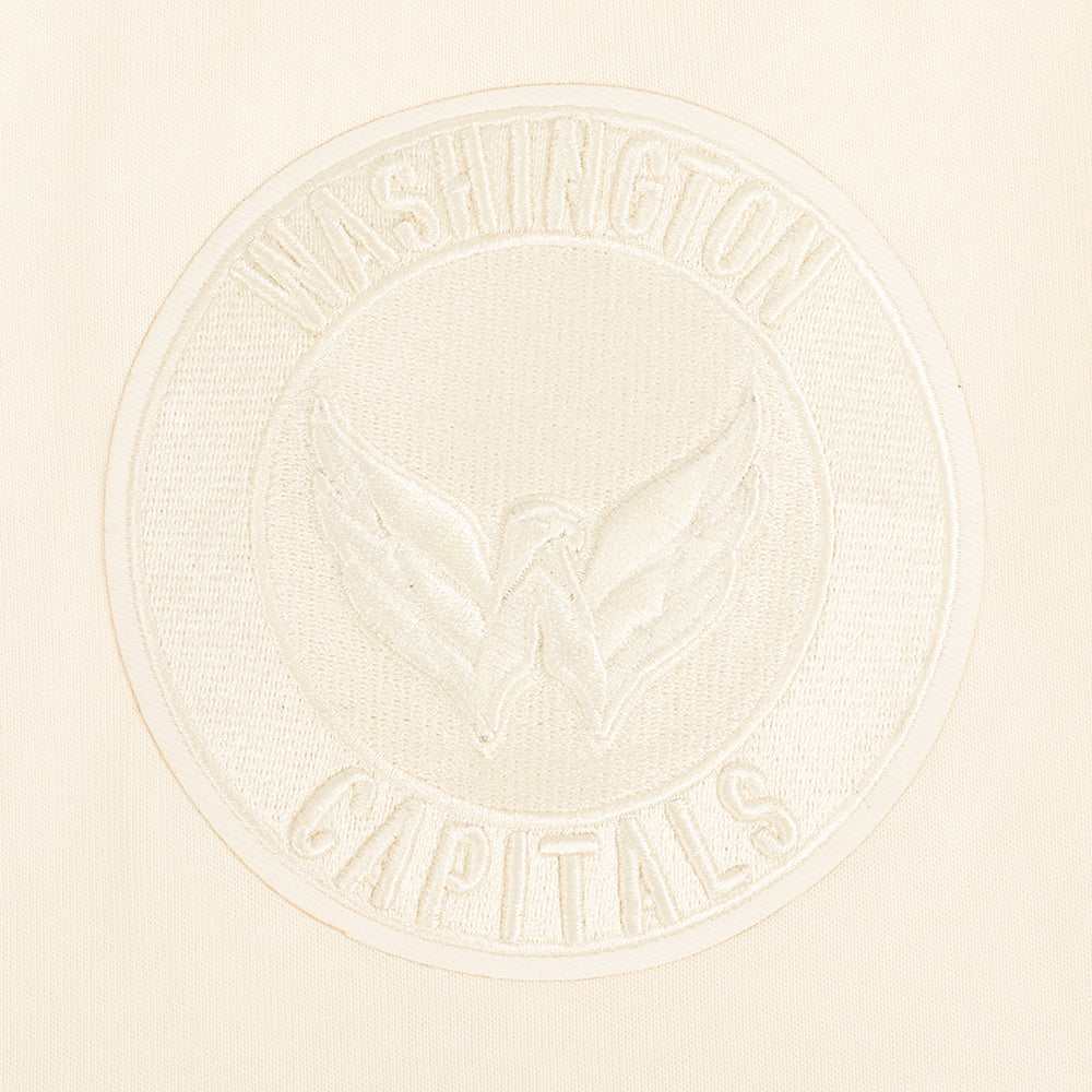 NHL WASHINGTON CAPITALS NEUTRAL MEN'S  CJ DROP SHOULDER TEE (EGGSHELL)