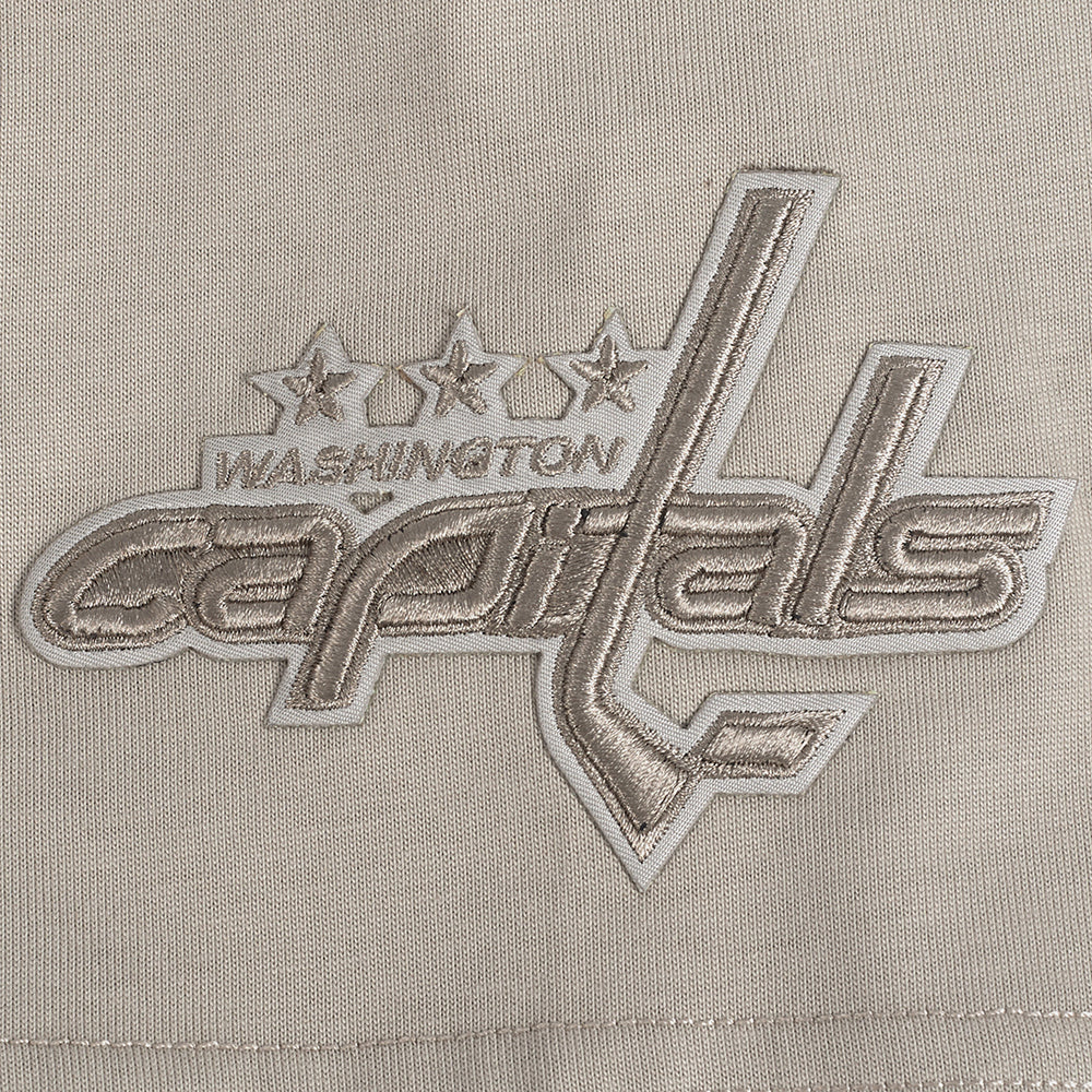 NHL WASHINGTON CAPITALS NEUTRAL MEN'S  CJ DROP SHOULDER TEE (TAUPE)