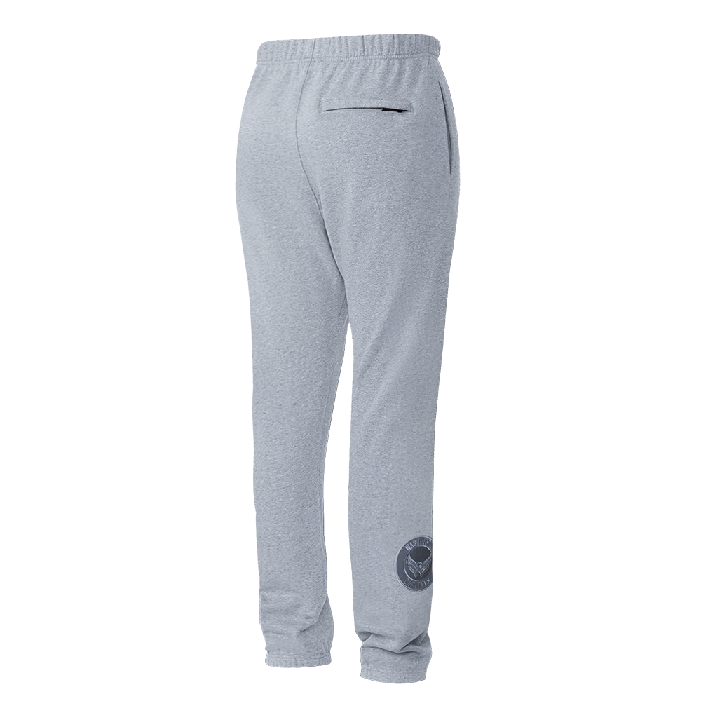 NHL WASHINGTON CAPITALS NEUTRAL PANTALON OUATÉ EN MOLLETON POUR HOMME (GRIS CHINÉ FONCÉ)