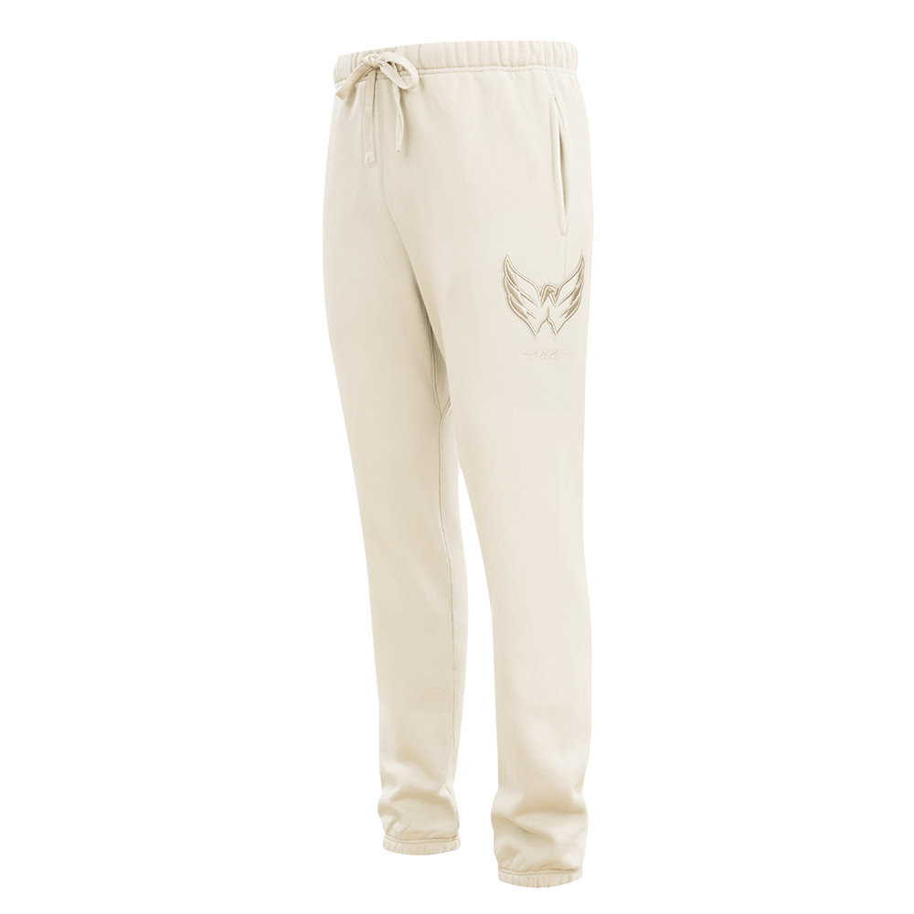NHL WASHINGTON CAPITALS NEUTRAL MEN'S  FLC SWEATPANT (EGGSHELL)
