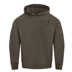 NHL WASHINGTON CAPITALS NEUTRAL MEN'S  DROP SHOULDER FLC PO HOODIE (DARK TAUPE)