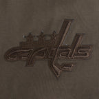 NHL WASHINGTON CAPITALS NEUTRAL MEN'S  DROP SHOULDER FLC PO HOODIE (DARK TAUPE)