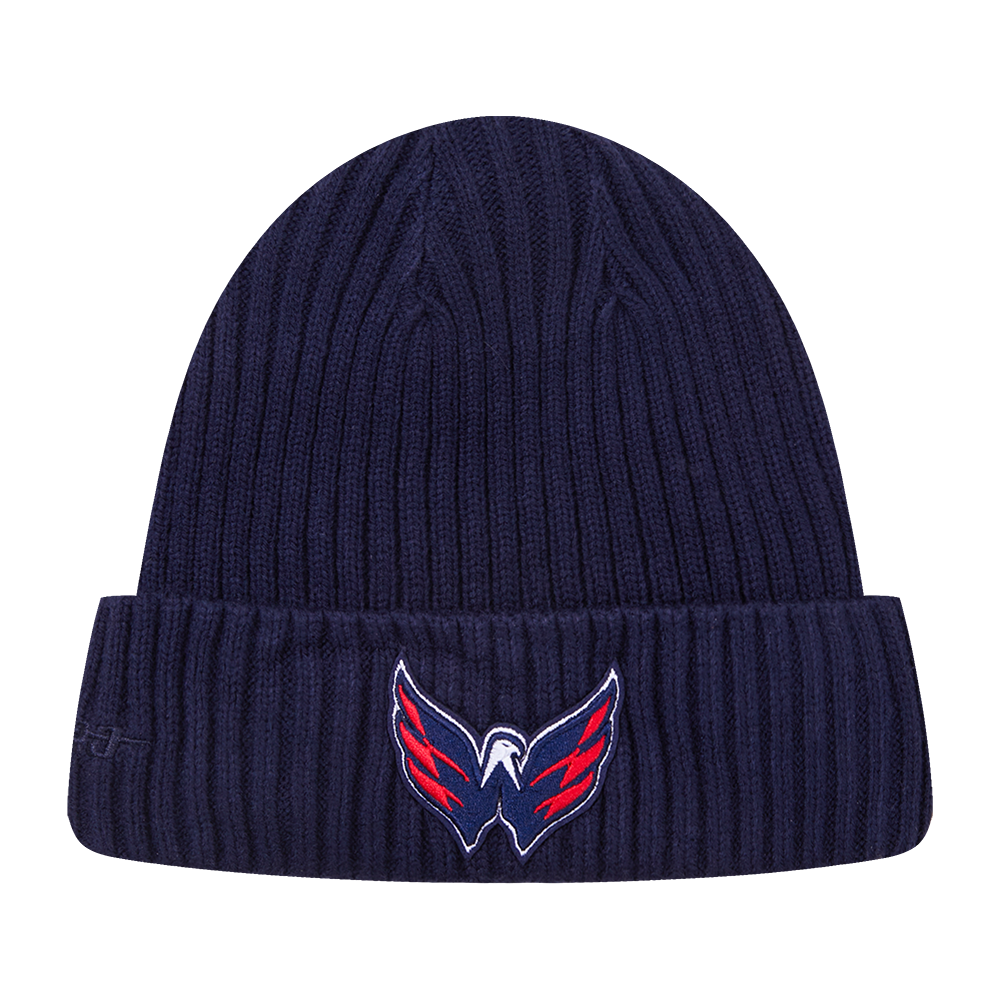 NHL WASHINGTON CAPITALS CLASSIC CORE UNISEX KNIT BEANIE (MIDNIGHT NAVY)