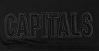 NHL WASHINGTON CAPITALS NEUTRAL WOMEN'S CROPPED PULLOVER HOODIE (BLACK)