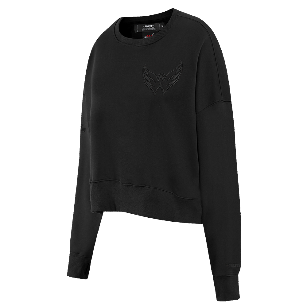 NHL WASHINGTON CAPITALS NEUTRAL WOMEN'S CREWNECK (BLACK)