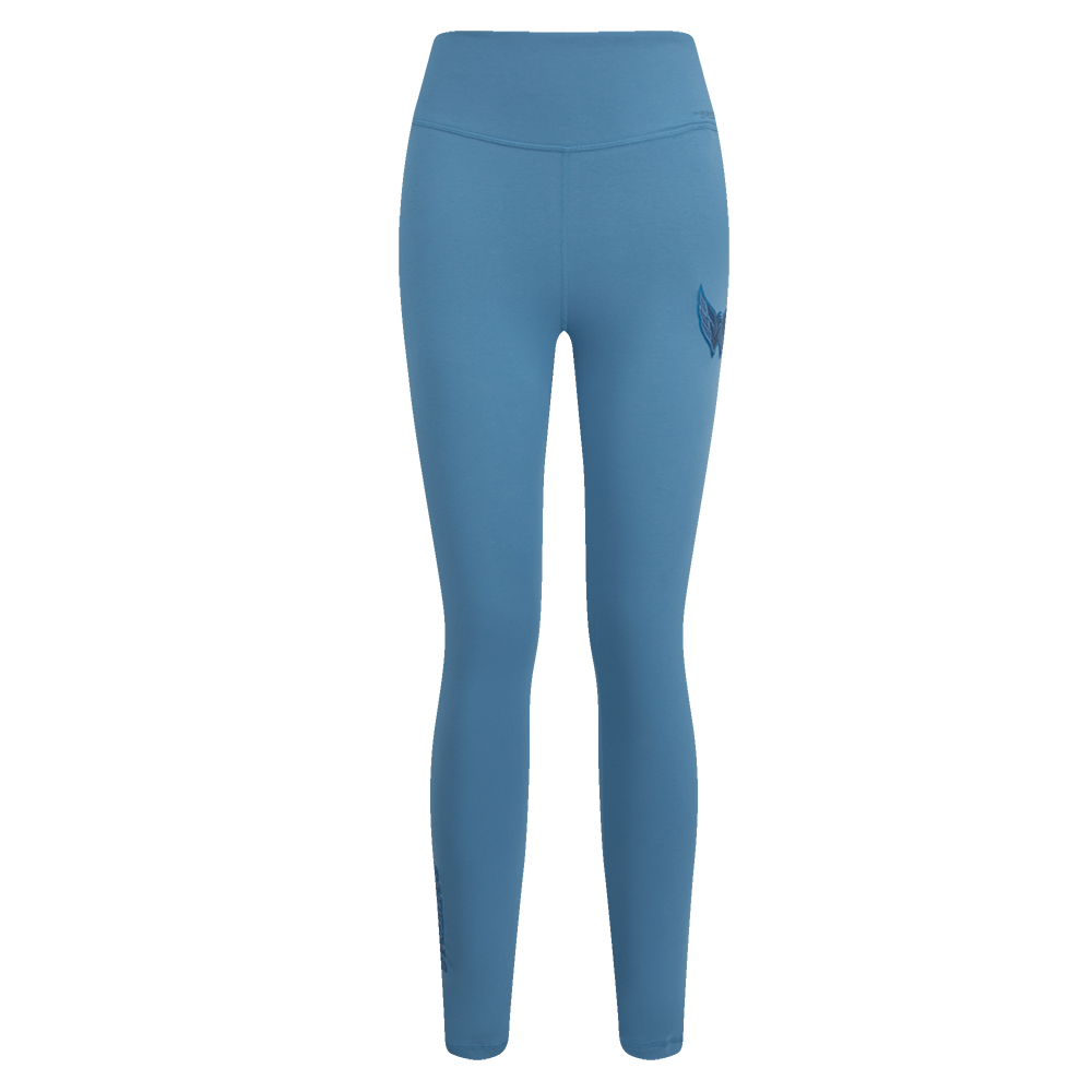 NHL WASHINGTON CAPITALS NEUTRAL HIGH WAIST JERSEY LEGGING (STEEL BLUE)