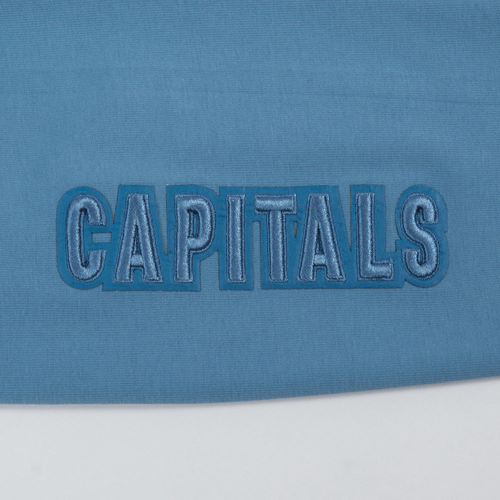 NHL WASHINGTON CAPITALS NEUTRAL HIGH WAIST JERSEY LEGGING (STEEL BLUE)