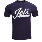 NHL WINNIPEG JETS CLASSIC CHENILLE MEN'S SJ TEE (MIDNIGHT NAVY)