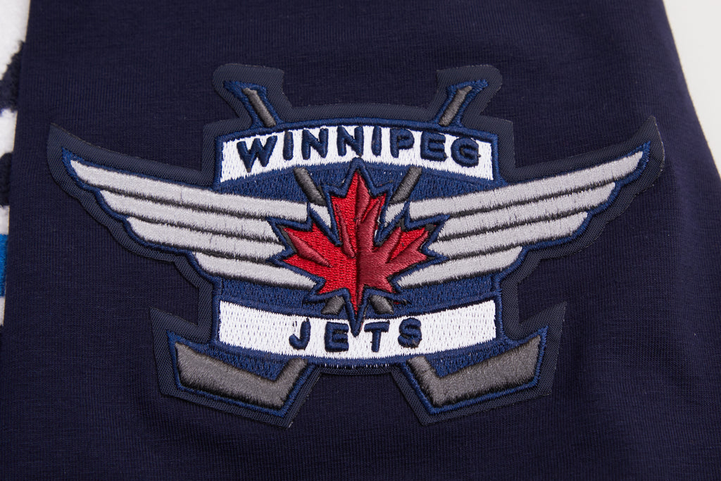 NHL WINNIPEG JETS CLASSIC CHENILLE MEN'S SJ TEE (MIDNIGHT NAVY)
