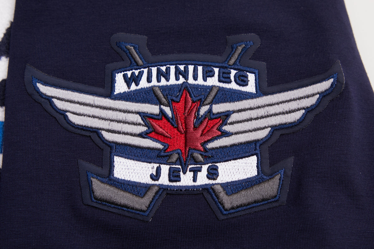 NHL WINNIPEG JETS CLASSIC CHENILLE MEN'S SJ TEE (MIDNIGHT NAVY)