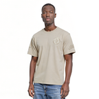 NHL WINNIPEG JETS NEUTRAL T-SHIRT EN JERSEY DE COTON À ÉPAULES TOMBANTES POUR HOMME (TAUPE)