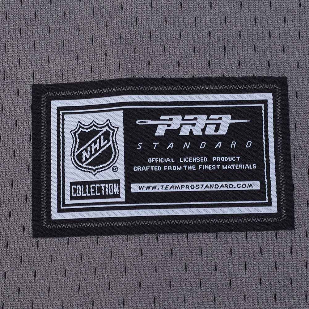 NHL WINNIPEG JETS CLASSIC MESH BUTTON DOWN SHIRT (GRAY)