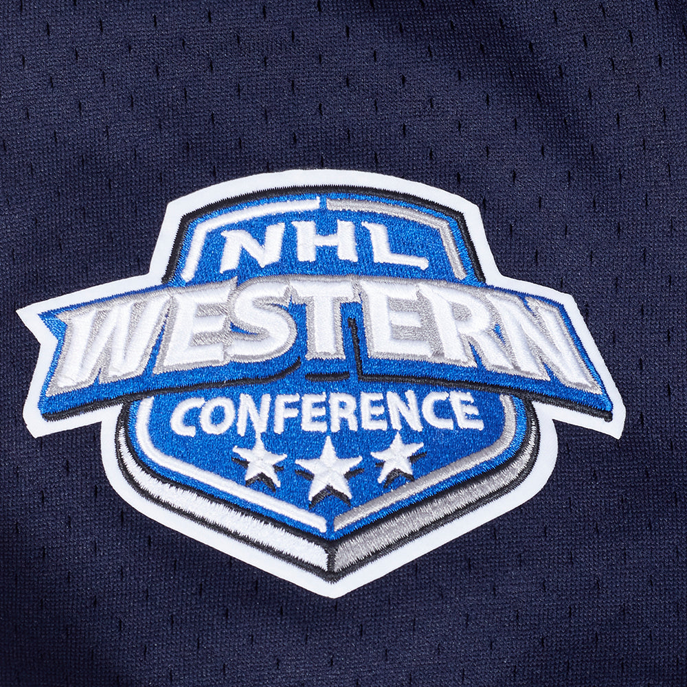 NHL WINNIPEG JETS CLASSIC MESH CHEMISE BOUTONNÉE (MARINE MINUIT)