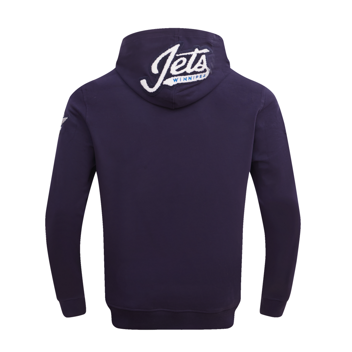 NHL WINNIPEG JETS CLASSIC CHENILLE MEN'S DK PO HOODIE (MIDNIGHT NAVY)