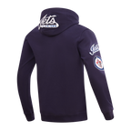 NHL WINNIPEG JETS CLASSIC CHENILLE MEN'S DK PO HOODIE (MIDNIGHT NAVY)
