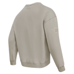 NHL WINNIPEG JETS NEUTRAL MEN'S  DROP SHOULDER FLC CREWNECK (TAUPE)