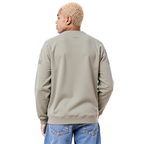NHL WINNIPEG JETS NEUTRAL MEN'S  DROP SHOULDER FLC CREWNECK (TAUPE)