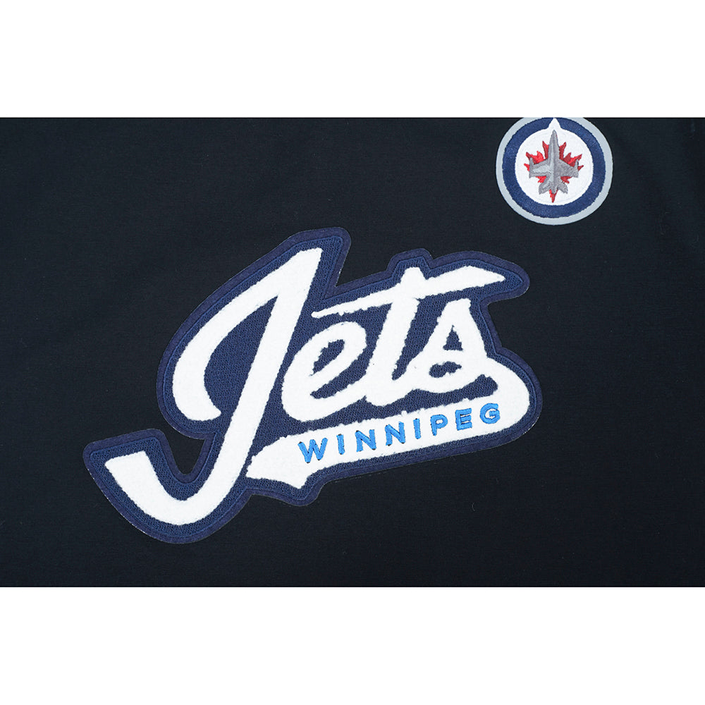 NHL WINNIPEG JETS CLASSIC WOMEN'S SJ SLIM FIT TEE (BLACK)
