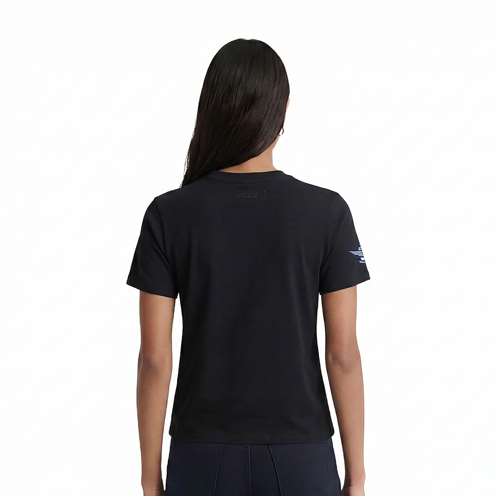 NHL WINNIPEG JETS CLASSIC WOMEN'S SJ SLIM FIT TEE (BLACK)