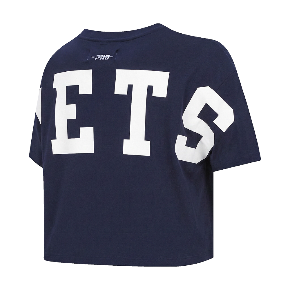 NHL WINNIPEG JETS WINGSPAN T-SHIRT EN JERSEY SIMPLE À COUPE CARRÉE POUR FEMME (MARINE MINUIT)