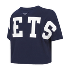 NHL WINNIPEG JETS WINGSPAN T-SHIRT EN JERSEY SIMPLE À COUPE CARRÉE POUR FEMME (MARINE MINUIT)