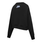 NHL WINNIPEG JETS CLASSIC WOMEN'S FLC CREWNECK (BLACK)