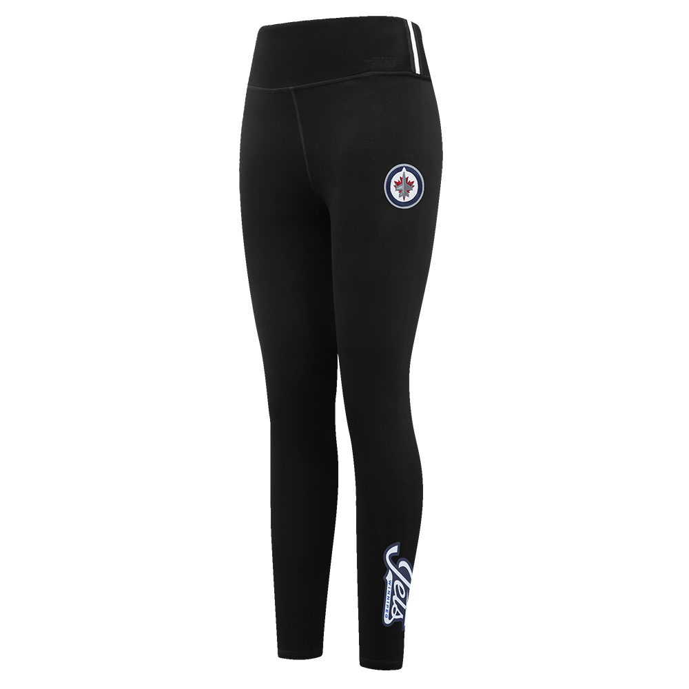 NHL WINNIPEG JETS CLASSIC WOMEN'S HW JERSEY LEGGING (BLACK)