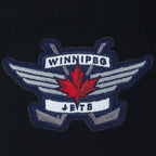 NHL WINNIPEG JETS CLASSIC WOMEN'S HW JERSEY LEGGING (BLACK)