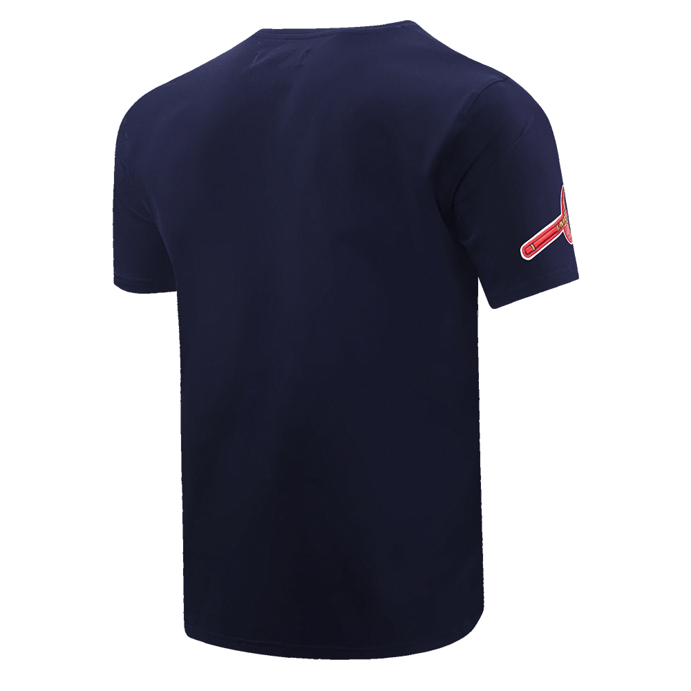 MLB ATLANTA BRAVES OLD ENGLISH MEN'S SJ TOP (MIDNIGHT NAVY)