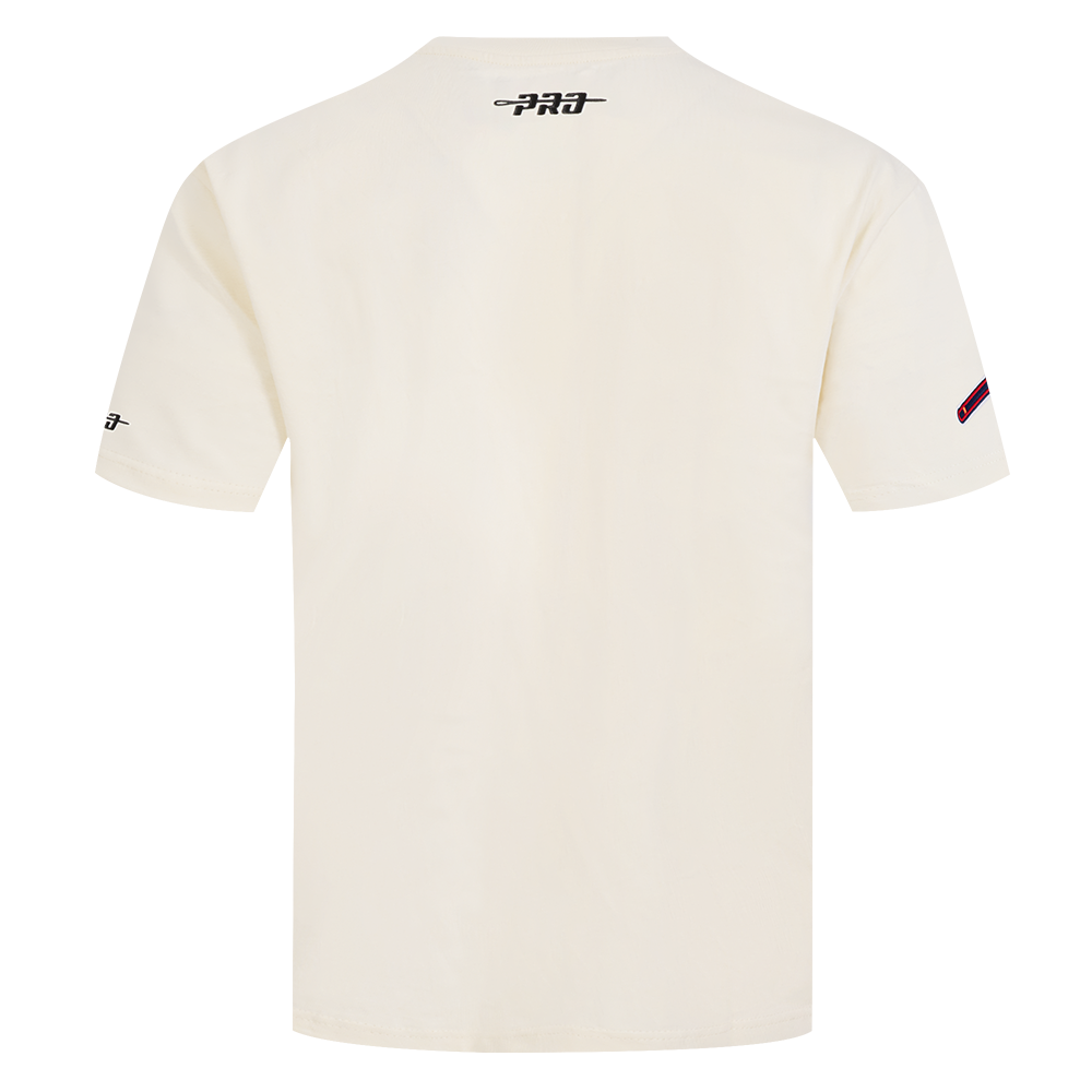 MLB ATLANTA BRAVES HAUT CHROME EN JERSEY DE COTON À ÉPAULES TOMBANTES POUR HOMME (COQUILLE D'ŒUF)
