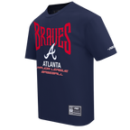MLB ATLANTA BRAVES CITY TOUR 2.0 MEN'S CJ DROP SHOULDER TOP (WHITE)